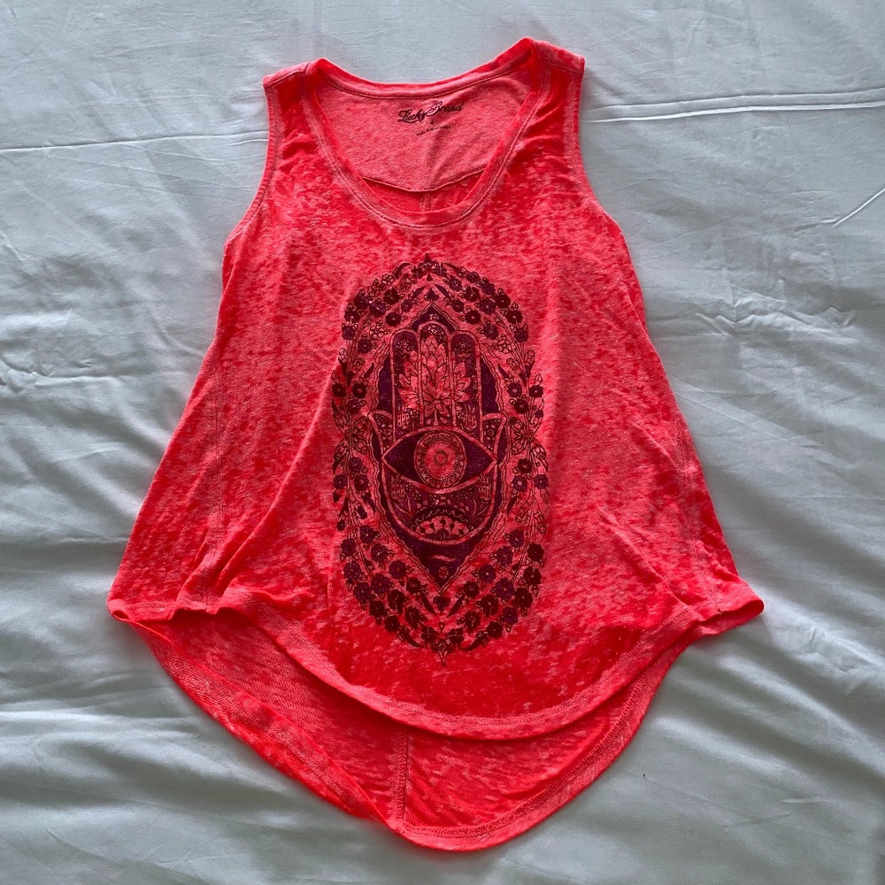 Lucky brand graphic tank